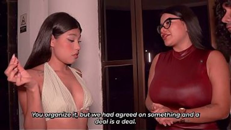 THIS CAN'T BE REAL! - Two Latinas have sex with a homeless person