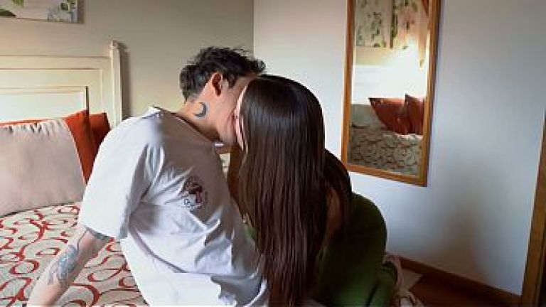 Intense amateur threesome with Boss and girlfriend
