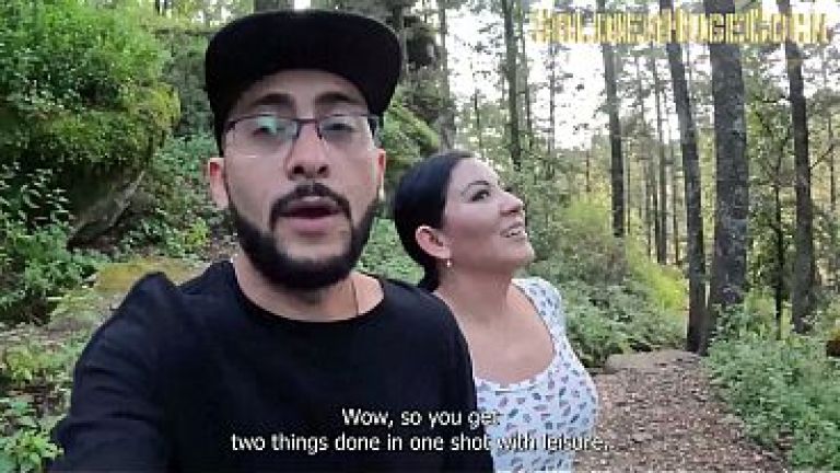 Curvy MILF Teresa Ferrer Fucks Outdoors After Getting Lost In The Woods